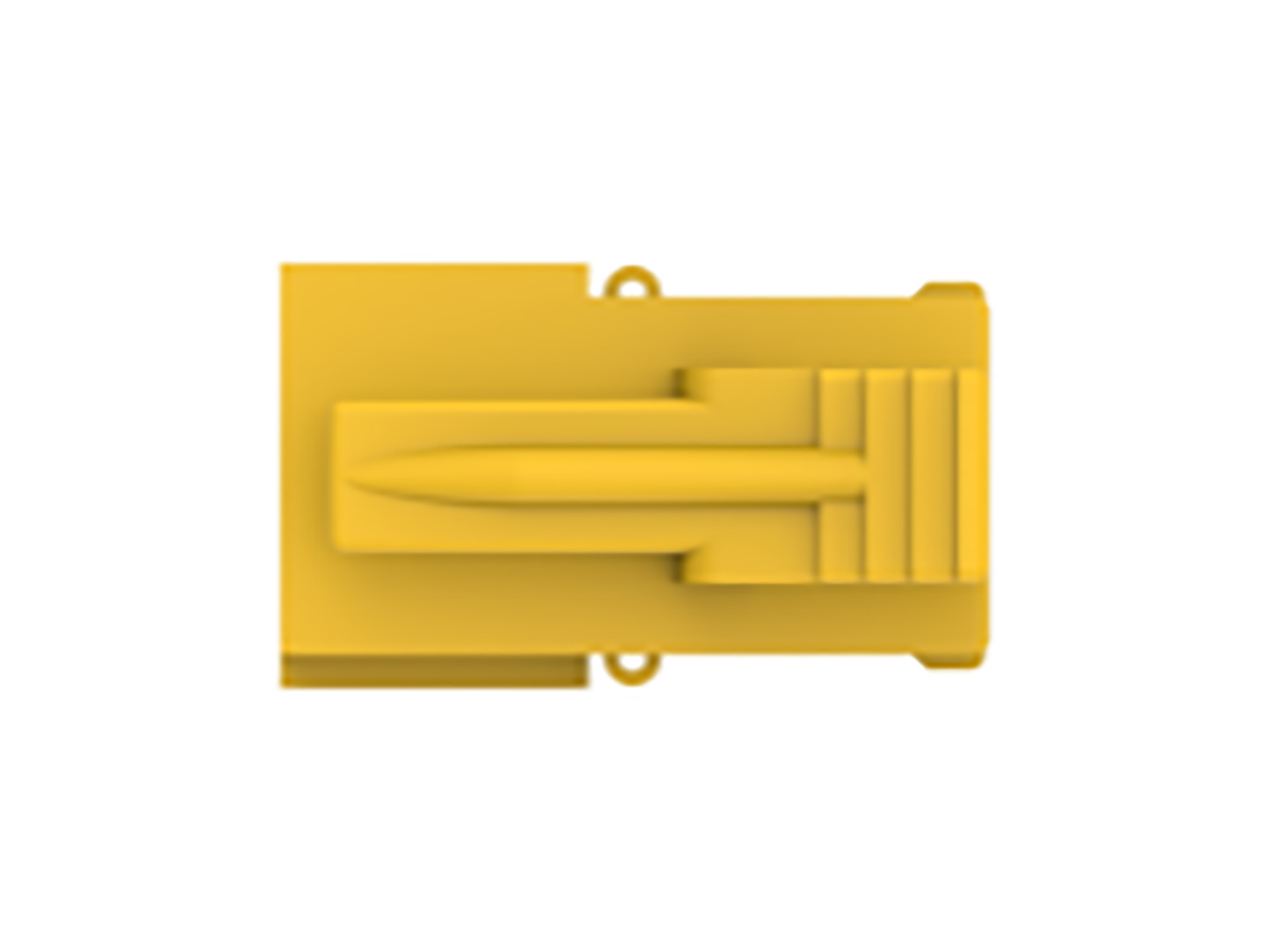 TE Connectivity Automotive Connector Plug Yellow PCB 8 Way 927366-1