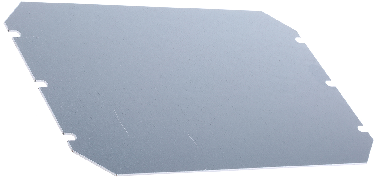Fibox Steel Mounting Plate, 270mm H, 1.5mm W, 170mm L for Use with CAB PC/ABS Cabinet