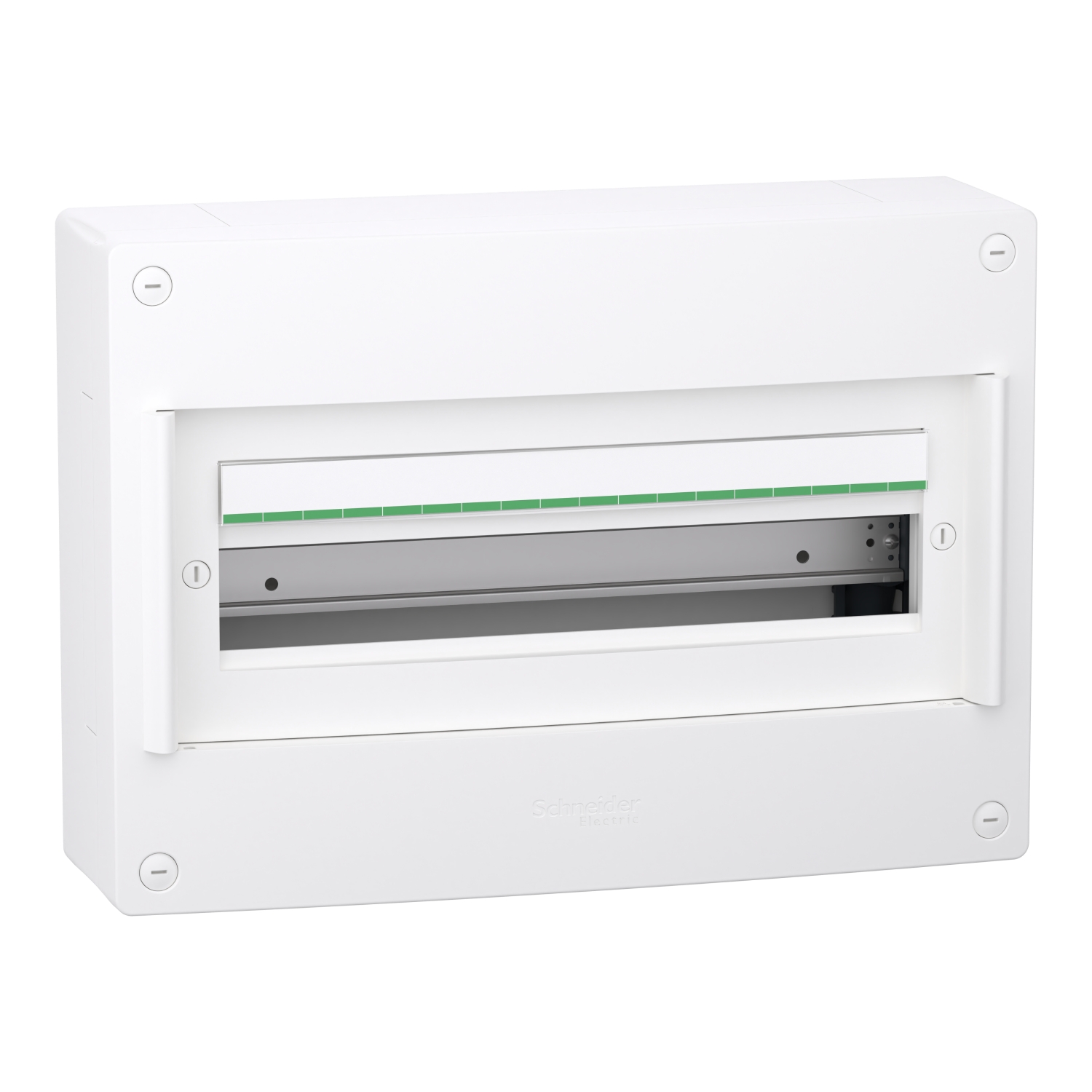 Schneider Electric PrismaSeT XS Series White Technoplastic Enclosure, IP30, IP40, IK08, IK09, White Lid, 300 x 426 x