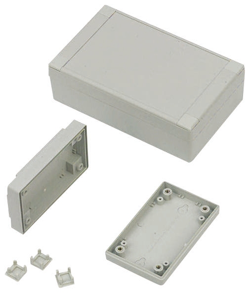 CAMDENBOSS 7000 Series Grey ABS Enclosure, IP65, Grey Lid, 90 x 55 x 25mm