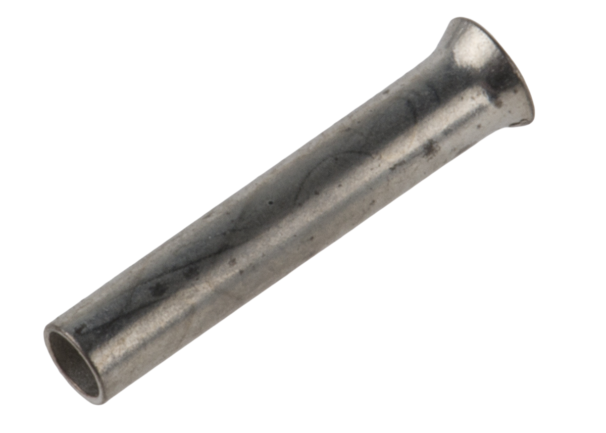 JST, WE Crimp Bootlace Ferrule, 10mm Pin Length, 1.4mm Pin Diameter, 1mm² Wire Size