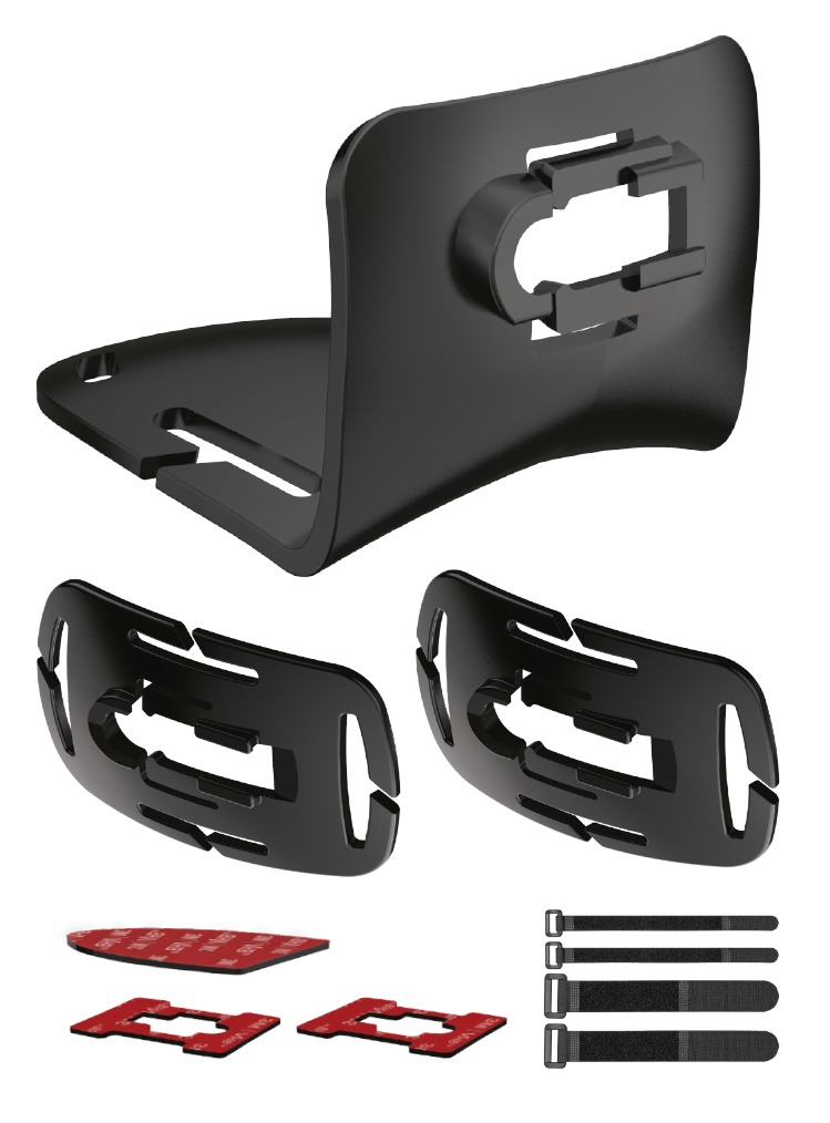 LEDLENSER Black Hard Hat Clip