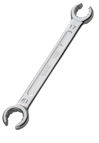 SAM Double Ended Open Spanner, 12mm, Metric, Double Ended, 170 mm Overall