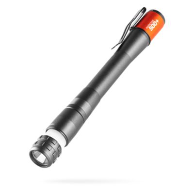 NEBO LED Pen Torch Black - Rechargeable 500 lumens, 165 mm