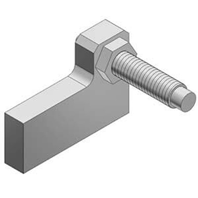 SMC Piston Rod Attachment MXS-AT12, For Use With Compact Cylinder