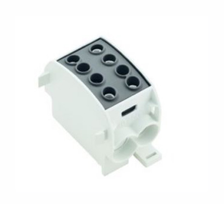 Weidmuller Distribution Block, 2 Way, 50 mm², 70 mm², 300A, 1 kV ac/dc, 600 V, Black