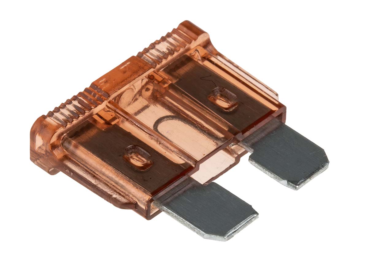 RS PRO 7.5A Brown Blade Car Fuse, 32V dc