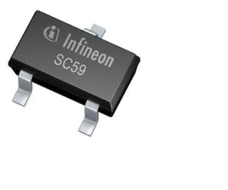 Infineon Hall Effect Switch 6mA 20mA Solder Pin Digital, -40 → 150°C, 2.7V ∼ 18V V