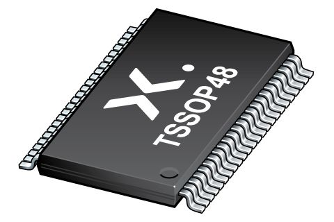 Nexperia 74LVTH16244BDGG,18 3-State Buffer, 48-Pin DGG