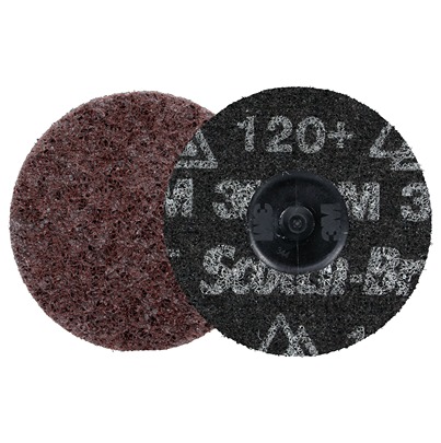 3M HD-DR Aluminium Oxide Surface Conditioning Disc, 3in, Coarse Grade, 25 in pack
