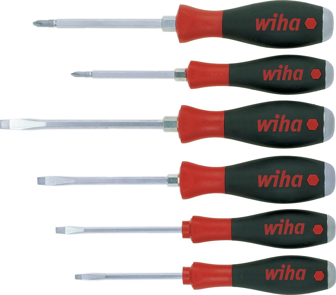 Wiha Phillips; Slotted Screwdriver Set, 6-Piece