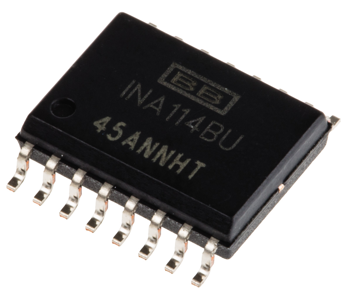 INA114BU Texas Instruments, Instrumentation Amplifier, 50μV Offset 1MHz, 16-Pin SOIC