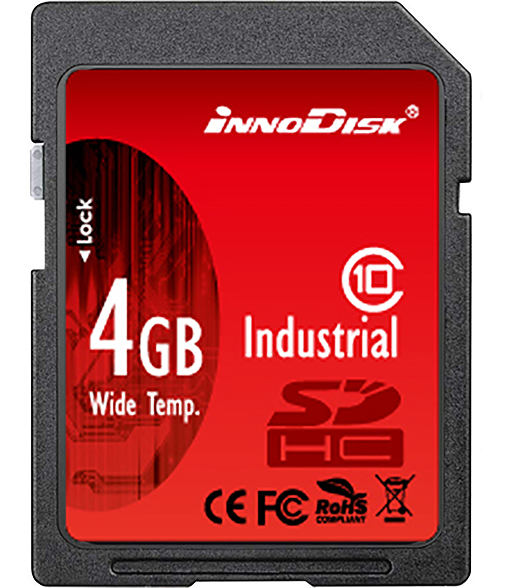 InnoDisk 4 GB Industrial SD SD Card, Class 10