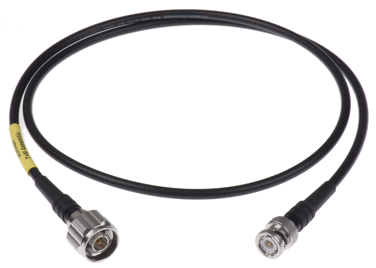 Huber+Suhner BNC Test Lead, 1m Lead Length