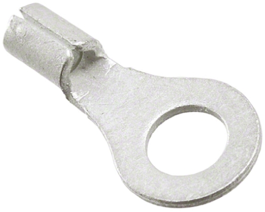 Molex, VersaKrimp Uninsulated Ring Terminal, M4 (#8) Stud Size, 0.5mm² to 1mm² Wire Size