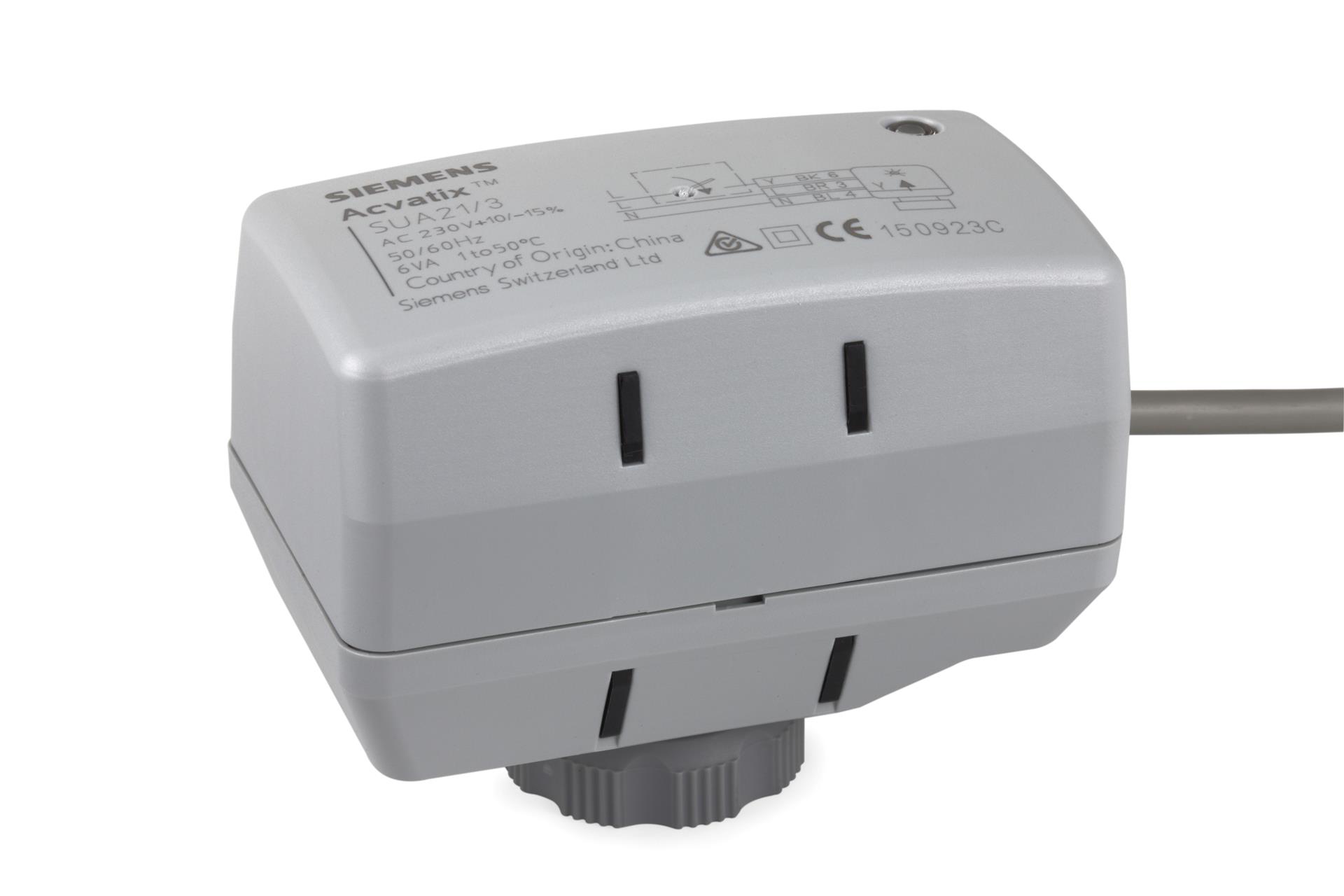 Siemens Electric 2 port Valve Actuator -, 230 V Supply Voltage