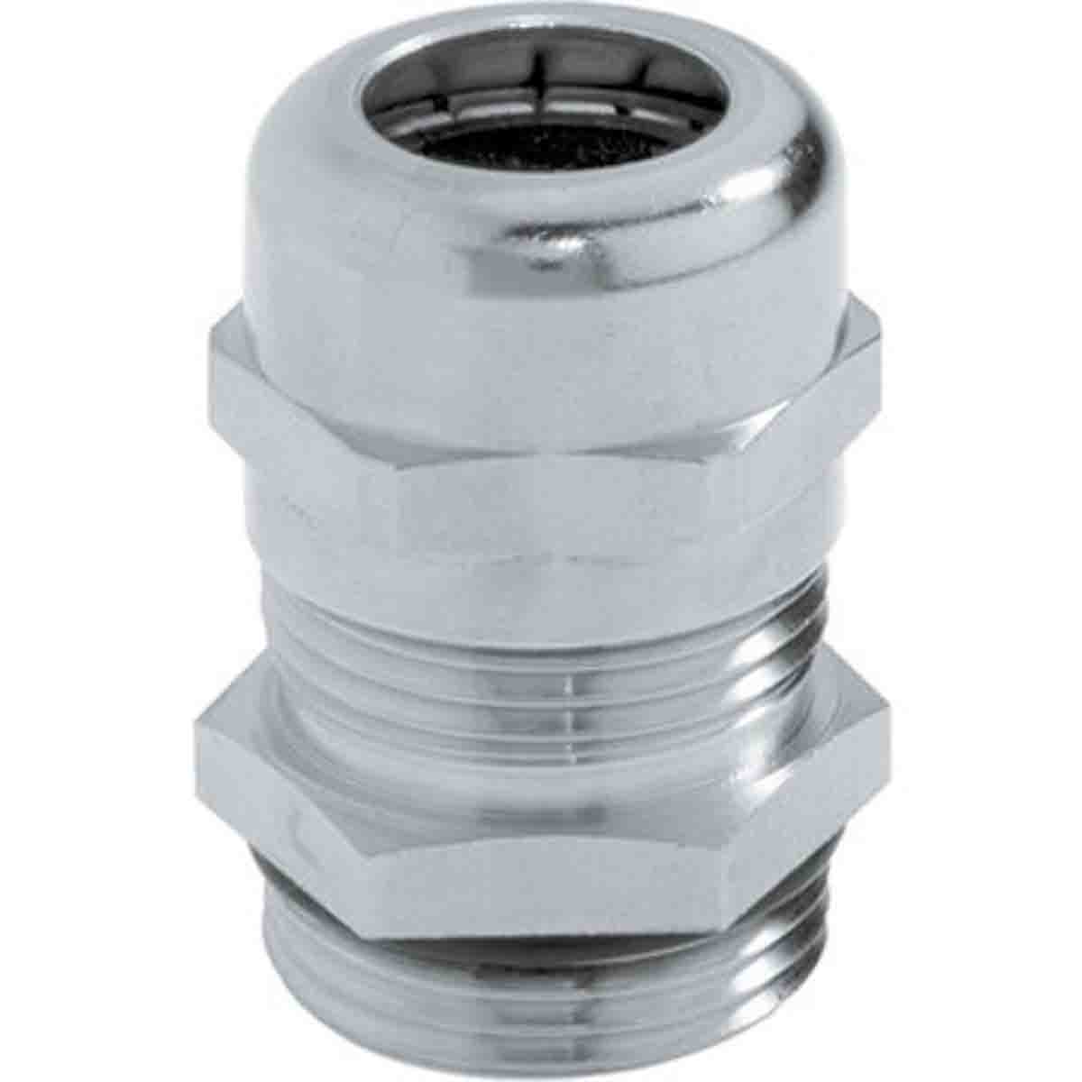 Lapp SKINTOP Series Metallic Nickel Plated Brass Cable Gland, M63 Thread, 34mm min., 45mm max., IP68