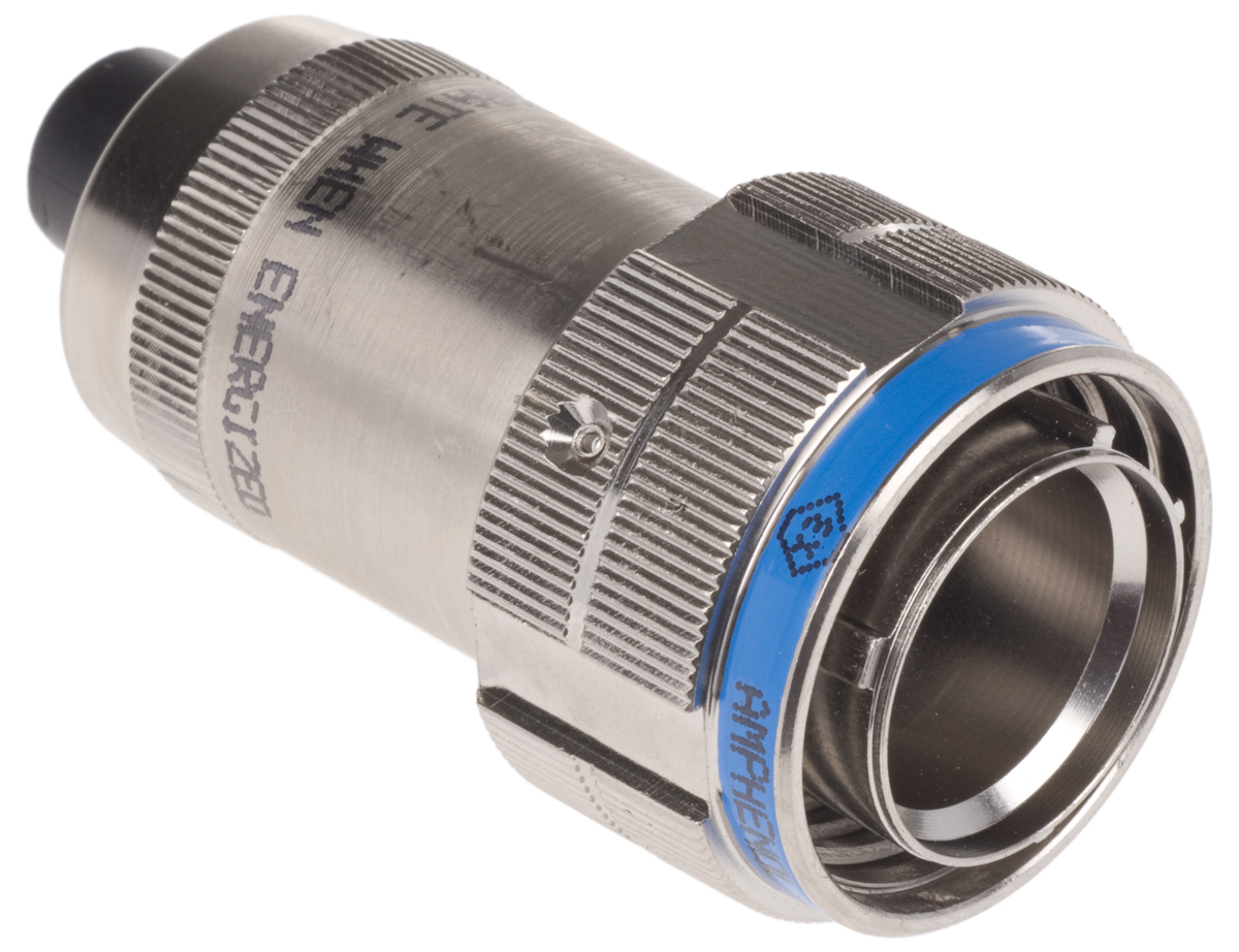 Amphenol Socapex Straight, Cable Mount, Plug- Single Port Type A 2.0 IP68 USB Connector