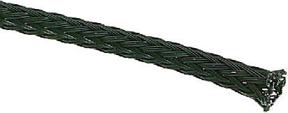 SES Sterling Expandable Braided PET Black Cable Sleeve, 28mm Diameter, 25m Length