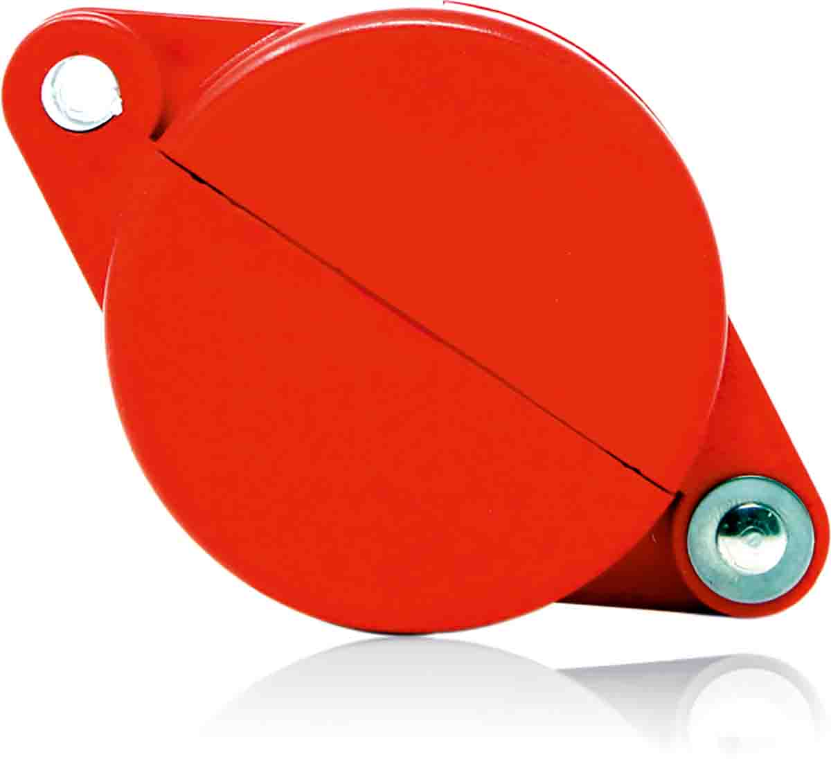 RS PRO Red 1-Lock ABS Gate Valve Lockout, 7mm Shackle, 63.5mm Attachment