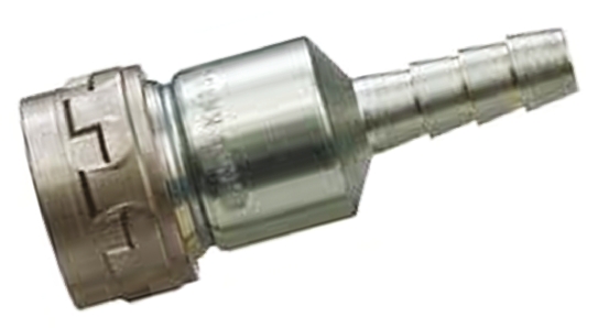 SMC Structural Steel Male Pneumatic Quick Connect Coupling, 9mm Hose Barb