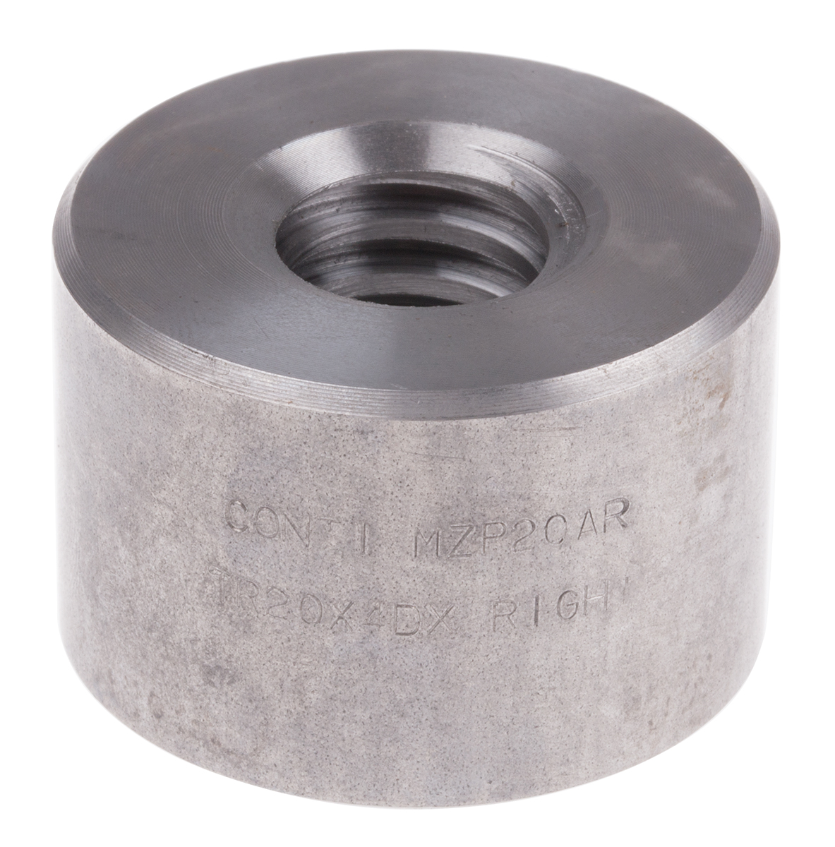 RS PRO Cylindrical Nut For Lead Screw, For Shaft Dia. 20mm