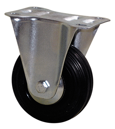 Guitel Hervieu Fixed Castor Wheel, 50kg Capacity, 50mm Wheel