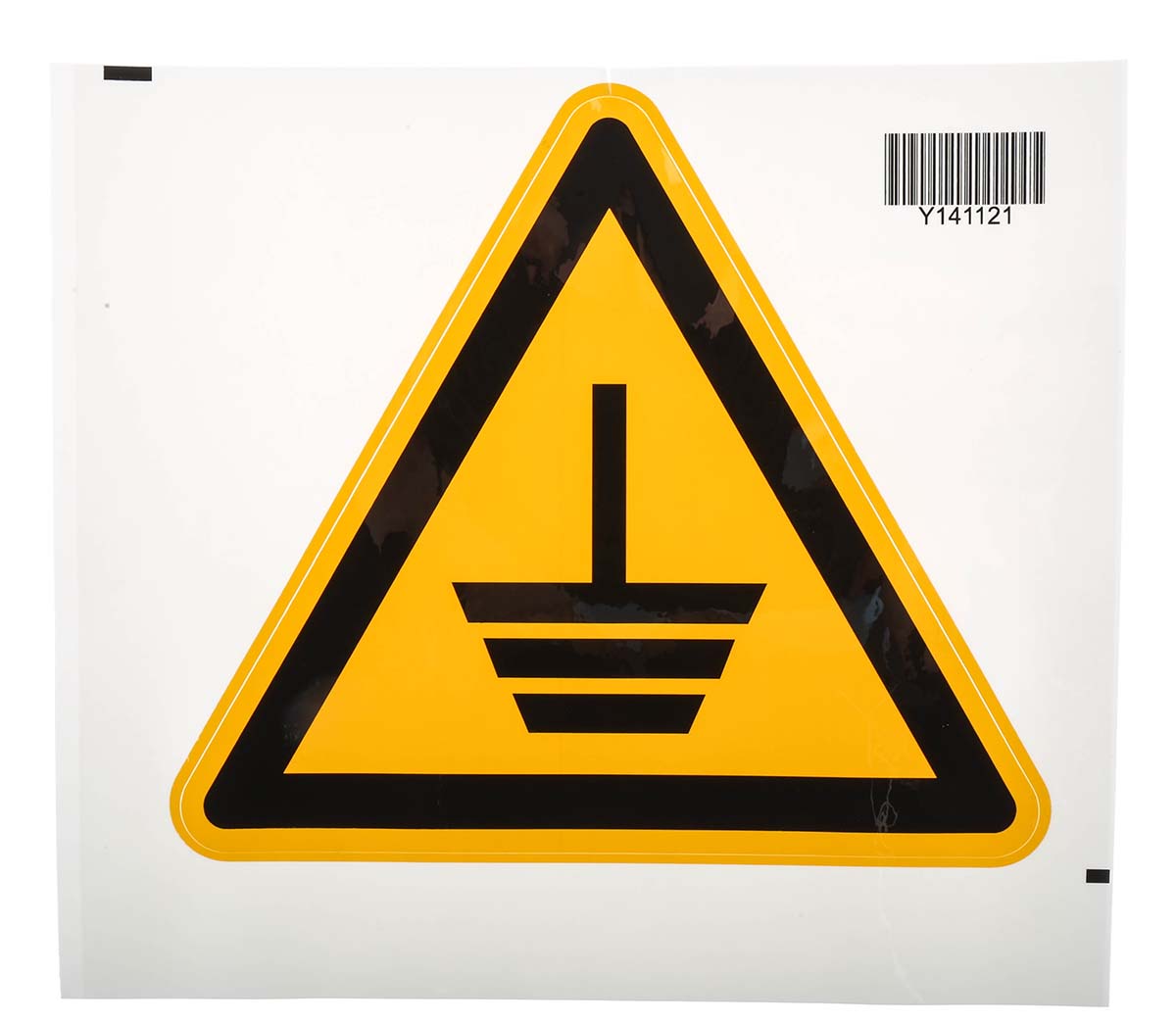 Brady Self-Adhesive Electrical Hazard Warning Sign