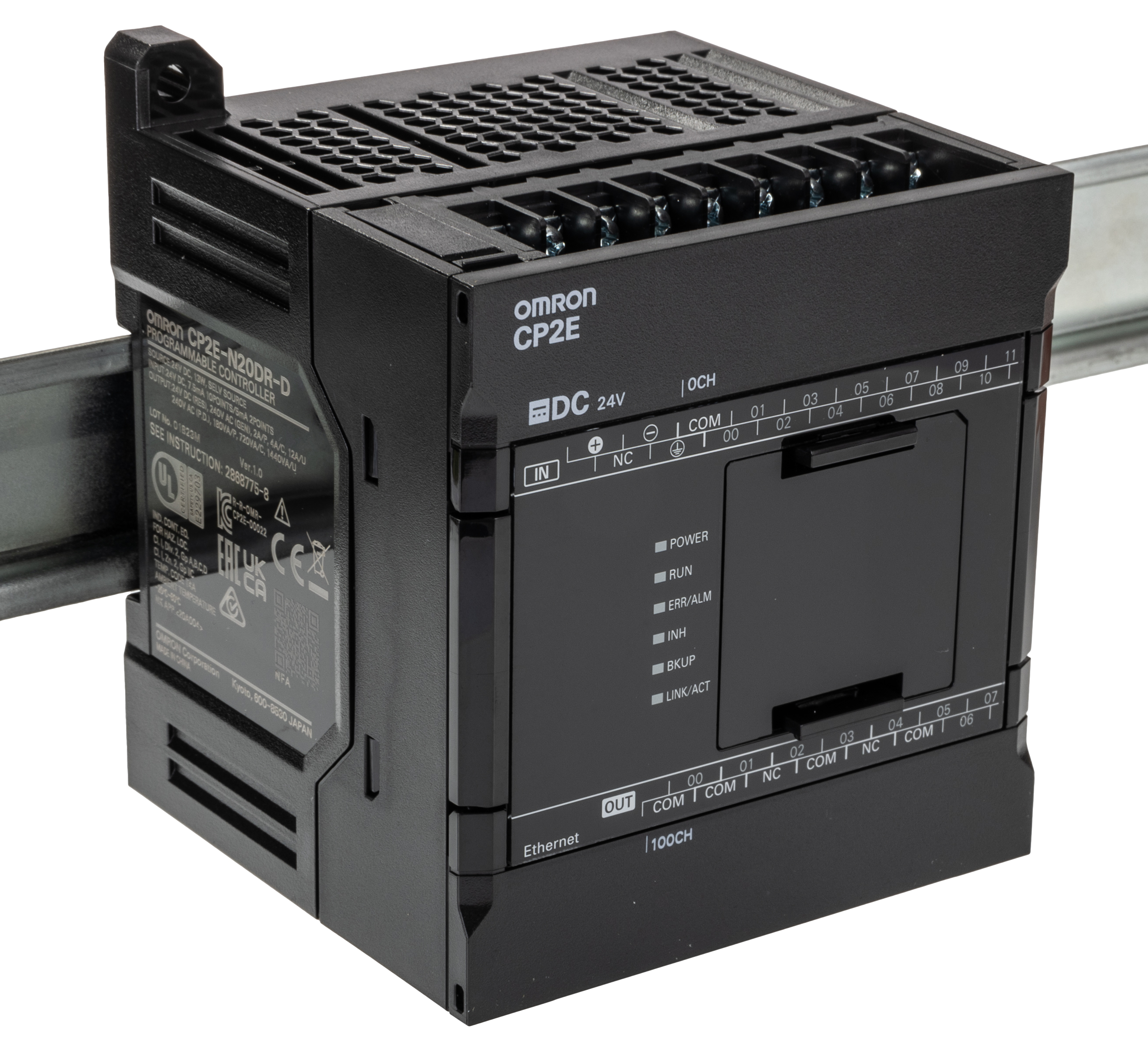 Omron CP2E Series PLC CPU for Use with CP2E Series, Relay Output, 12-Input, Digital Input