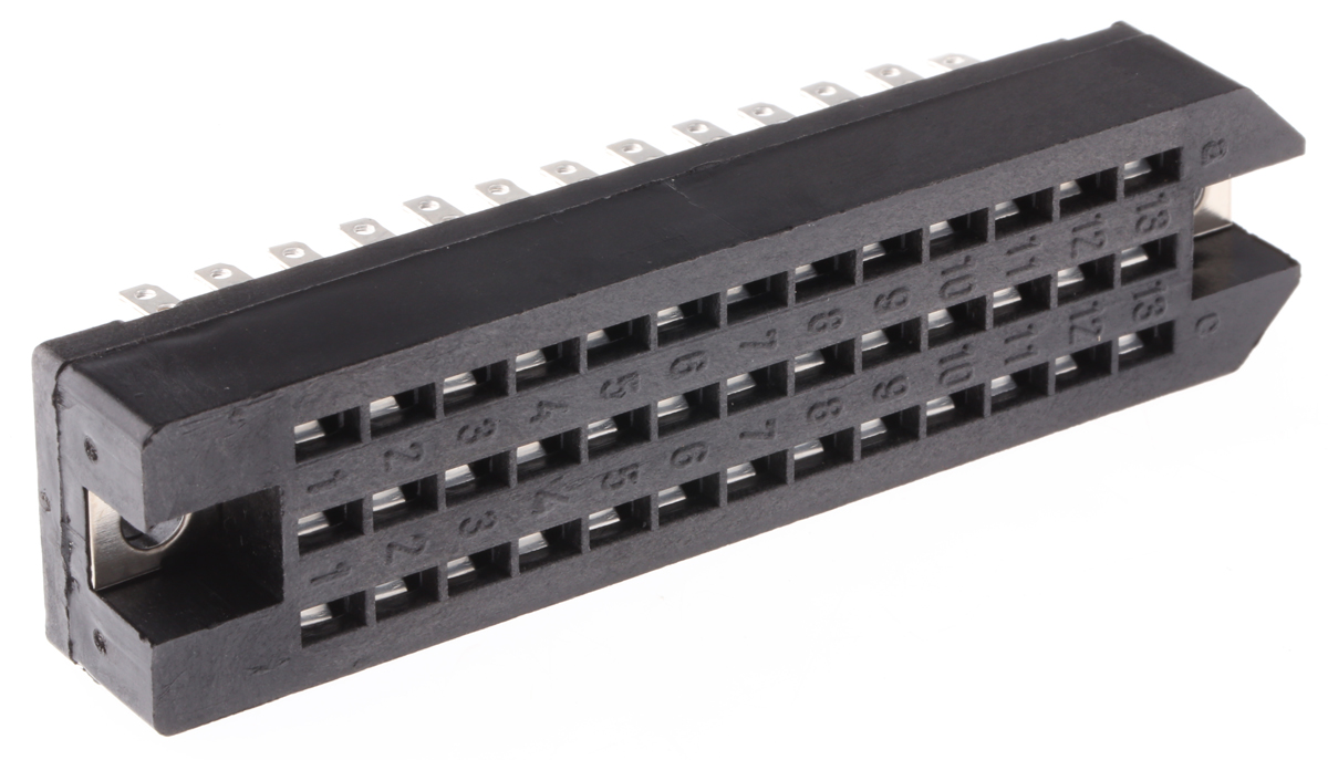 Telegartner, J000 39 Way DIN 41612 Connector Socket, 6A