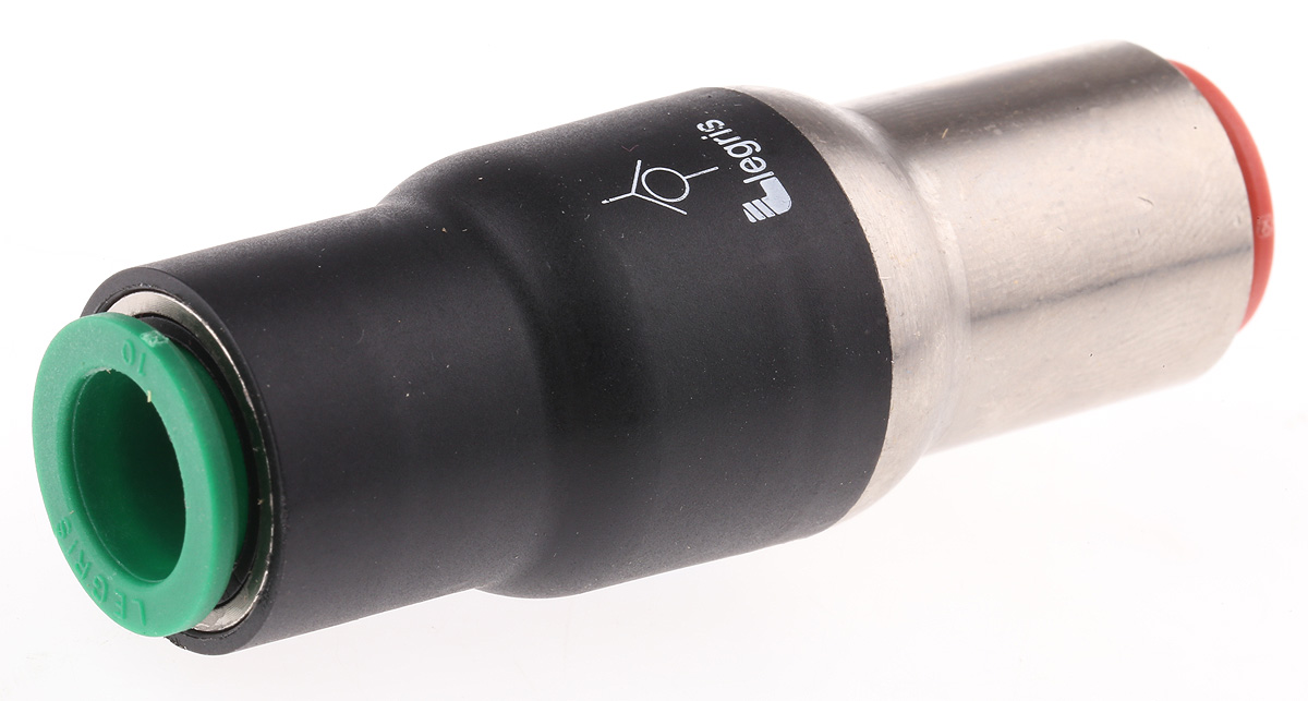 Legris 7996 Non Return Valve, 10mm Tube Inlet, 10mm Tube Outlet, 1 to 10bar