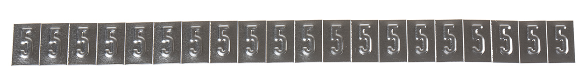 Lapp Fleximark Cable Tie Cable Marker Kit, Black, Pre-printed "0 → 9", 83254122