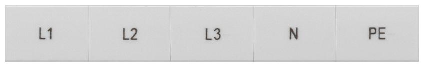 Siemens, 8WH8120 Marker Strip for use with Standard Labelling System, Terminal Block