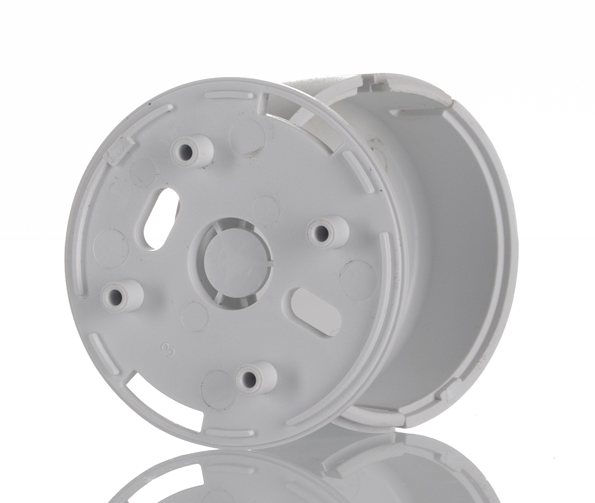 Hammond 1551SNAP Series White Plastic General Purpose Enclosure, IP30, 45(Dia) x 20mm