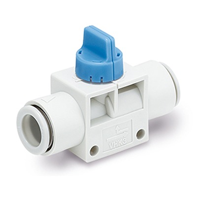 SMC Finger Valve Air Operated Pneumatic Manual Control Valve VHK Series, 12mm, VHK3A-12F-12F