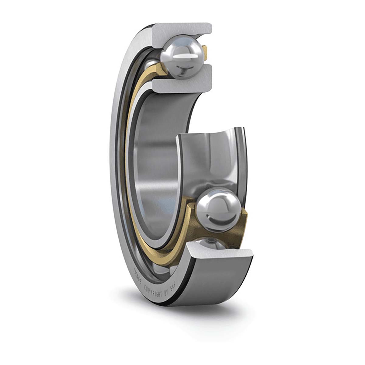 SKF 7226 BCBM 1 Row Ball Bearing - 130 mm ID, 230 mm OD 40 mm Race Width