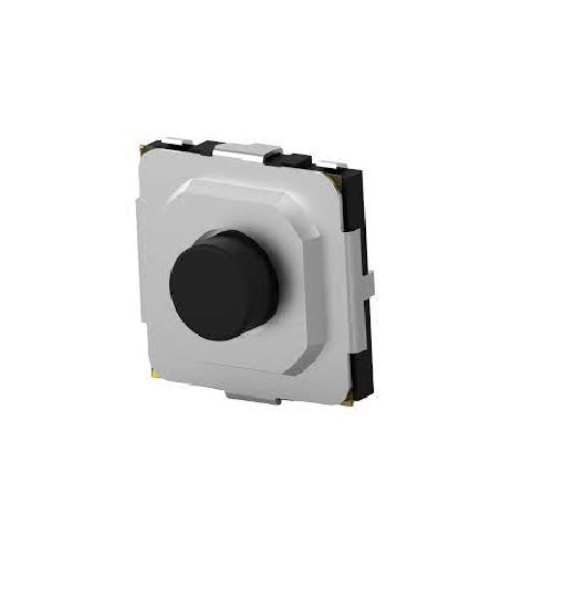 TE Connectivity Black Round Button Tactile Switch, SPST 50 mA Surface Mount