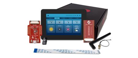 4D Systems SK-GEN4-ESP32-50CT-CLB, GEN4-ESP32-50CT-CLB Starter Kit 5in TFT Starter Kit With ESP32 SoC for Display