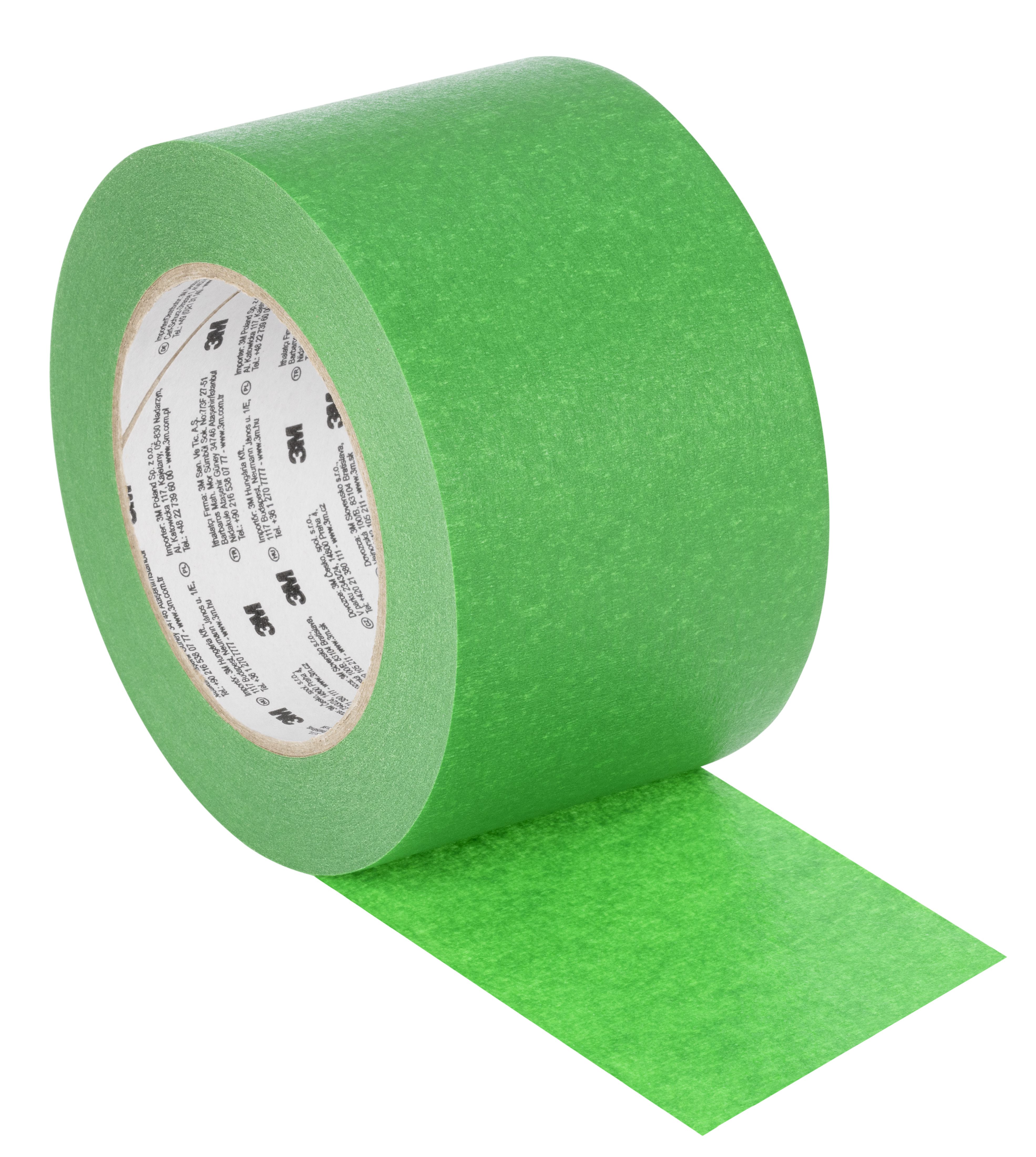 3M 2814 Green Masking Tape 72mm x 50m