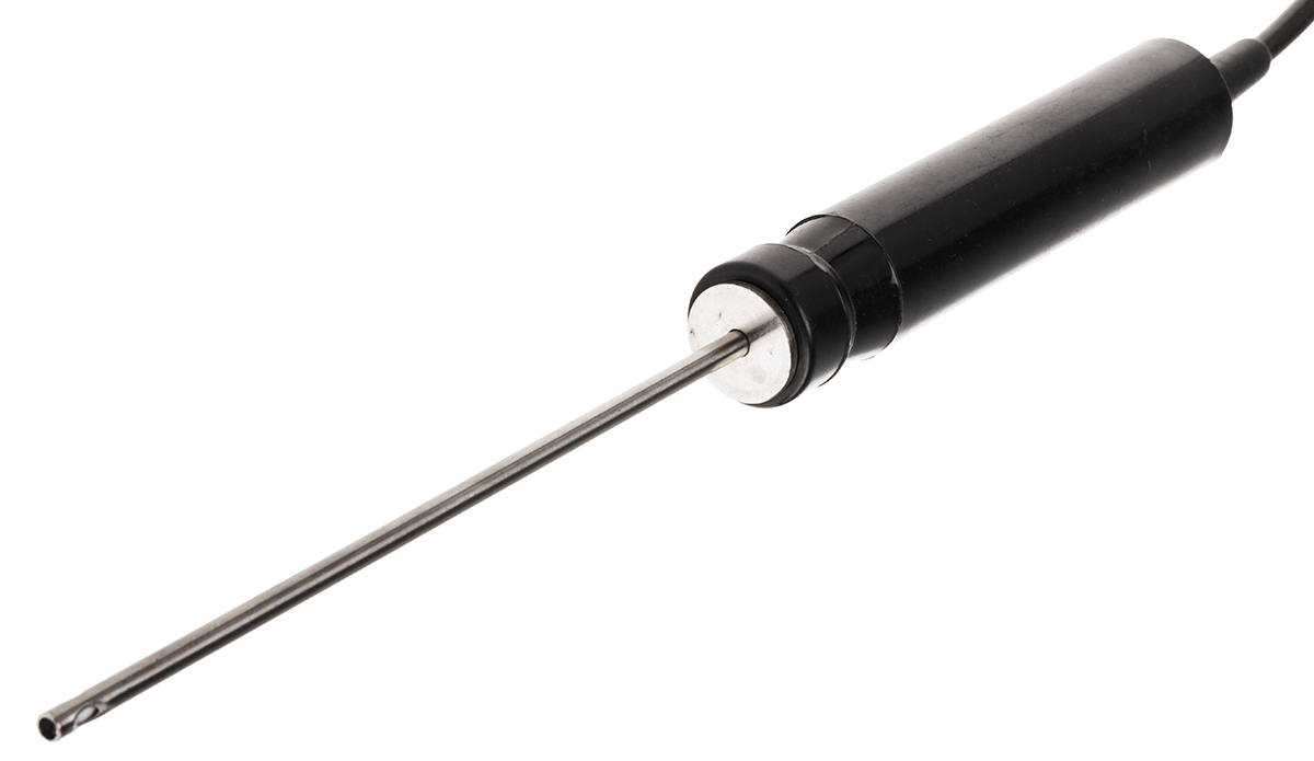 Pico Technology PT100 Air Temperature Probe, 120mm Length, 3.3mm Diameter, +250 °C Max