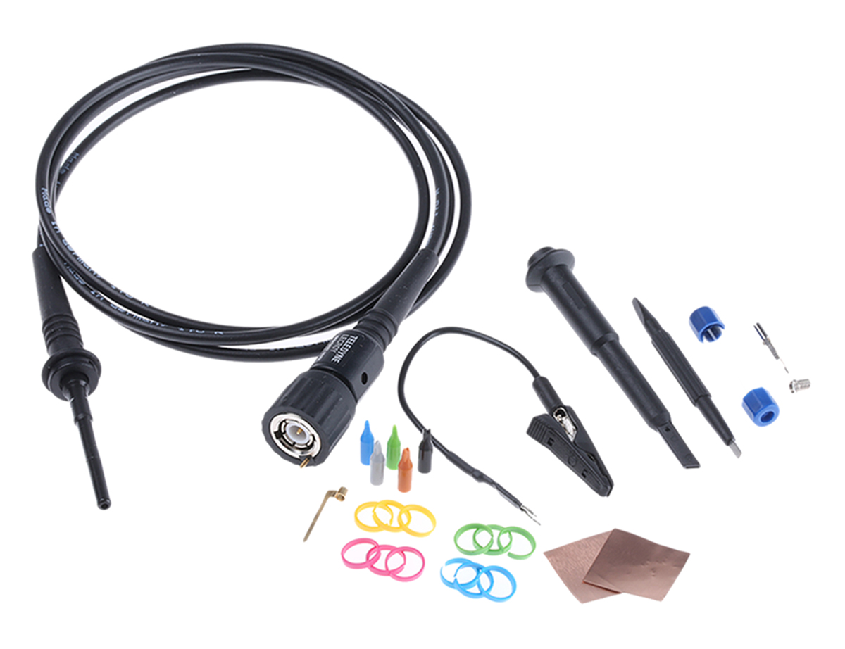Teledyne LeCroy PP Series PP007-WR Oscilloscope Probe, Voltage Type, 500MHz, 1:10, BNC Connector