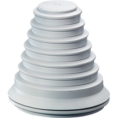 HENSEL KST Series Grey TPE Cable Gland, 30mm min., 72mm max., IP65