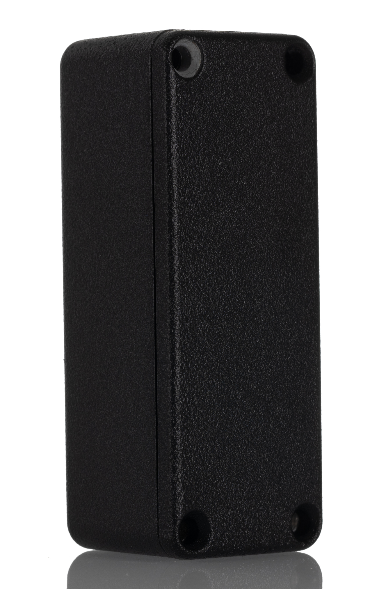 Hammond 1550 Series Black Die Cast Aluminium Junction Box, IP54, 89 x 35 x 26mm