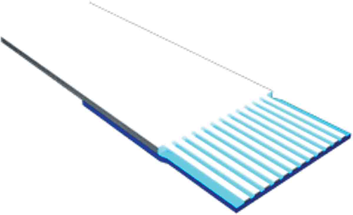 Samtec FJH Series FFC Ribbon Cable, 10-Way, 0.5mm Pitch