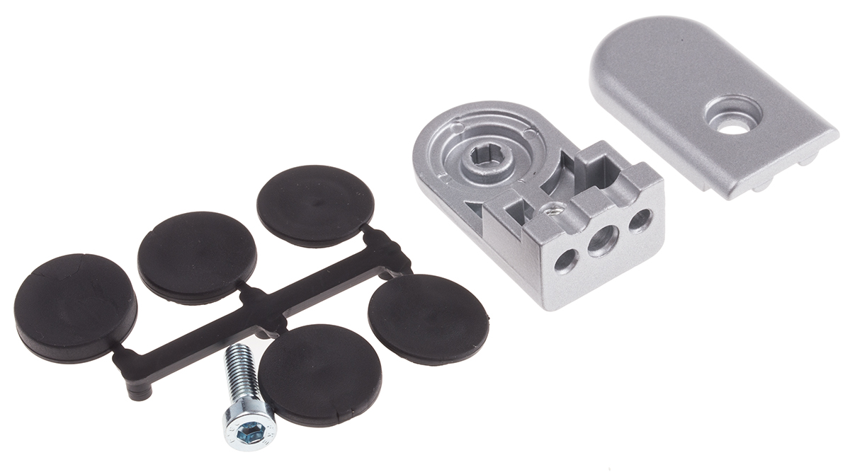 RS PRO Glass Panel Clamp, 30, 40, 6mm Slot