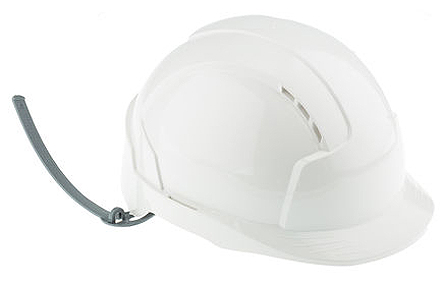 JSP EVOLite White Safety Helmet, AdjustableVentilated