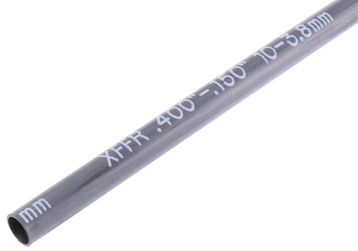 TE Connectivity Halogen Free Heat Shrink Tubing, Black 10.1mm Sleeve Dia. x 1.2m Length 3:1 Ratio, XFFR Series