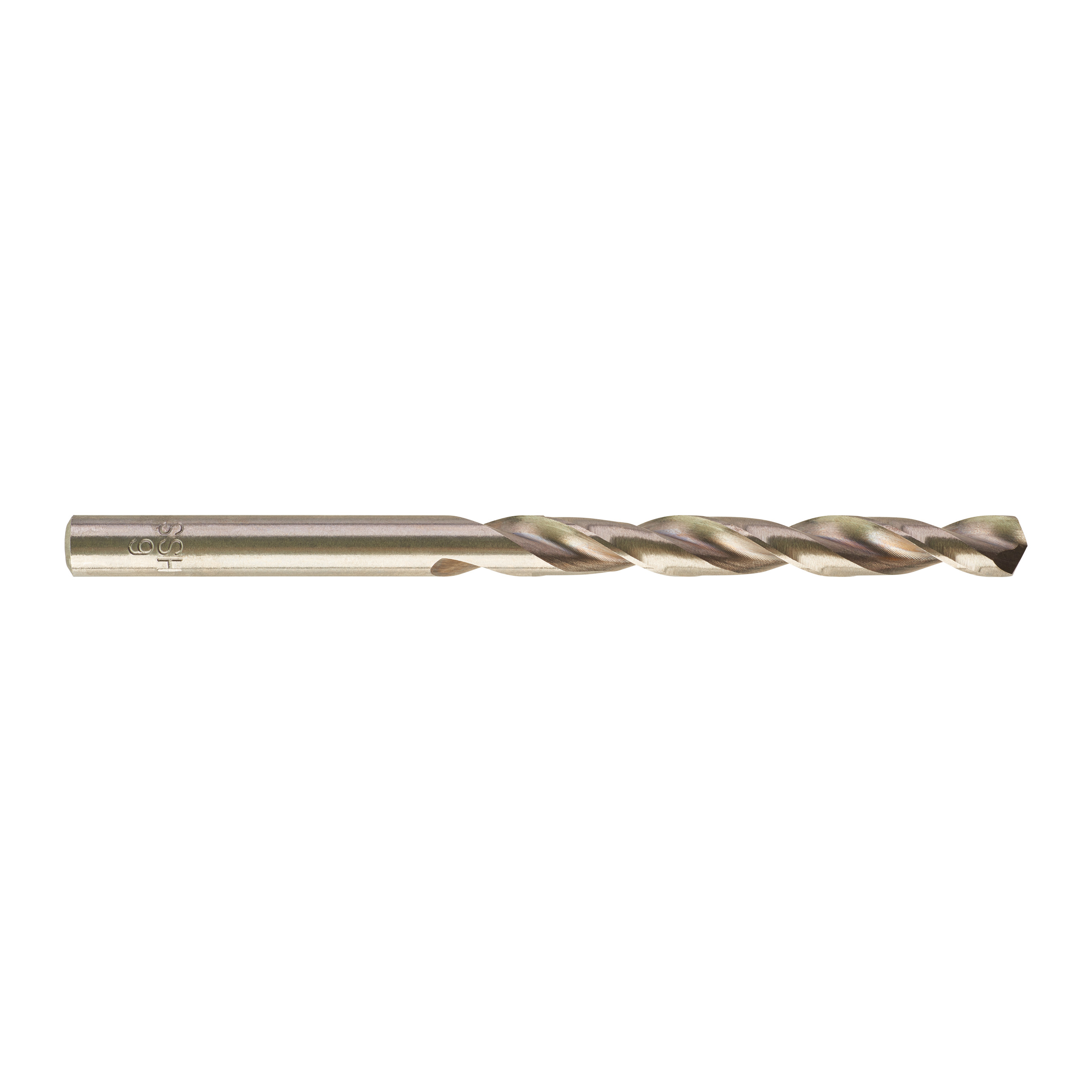 4932 Series HSS-G Twist Drill Bit for Metal, 6mm Diameter, 93 mm Overall