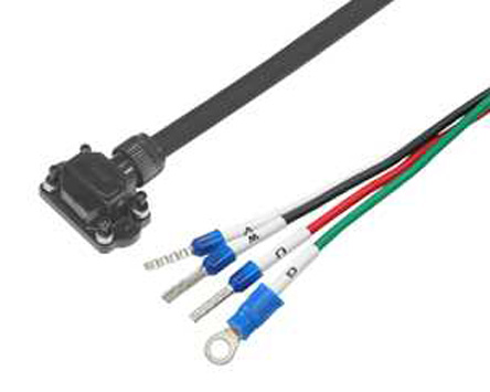 Omron Motor Power Cable 1S Series Motor Accessory for Use with 3000 rpm Servomotors