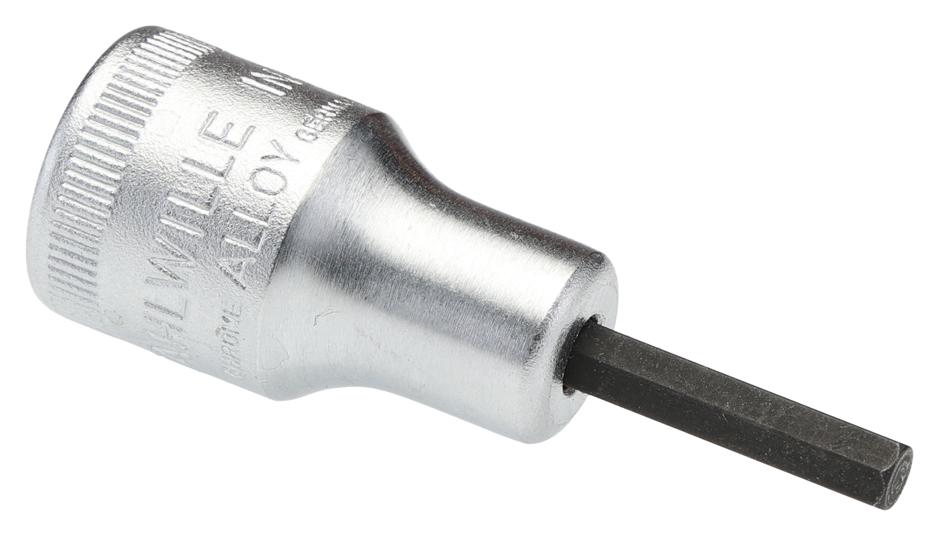 STAHLWILLE 3/8 in Drive Bit Socket, Hex Bit, 5/32in, 52 mm Overall Length